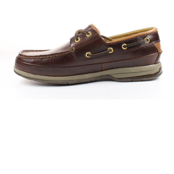 Sperry Top Sider Mens Gold Amaretto Boat Shoes Size 9 Medium (D  M) (2371501) - Picture 3 of 4